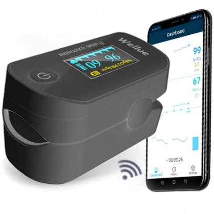 Pulsoximetru cu Bluetooth Wellue Profesional :: Pulsoximetre.ro Pulsoximetru cu Bluetooth Wellue Profesional :: Pulsoximetre.ro